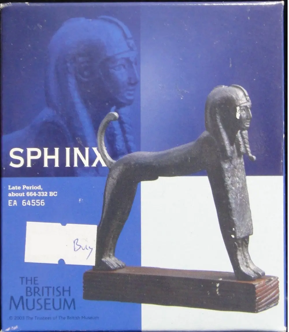海洋堂 大英博物館 史芬克斯 獅身人面像 Kaiyodo The British Museum No.9 Sphinx Ea 64556 (Buy) 1