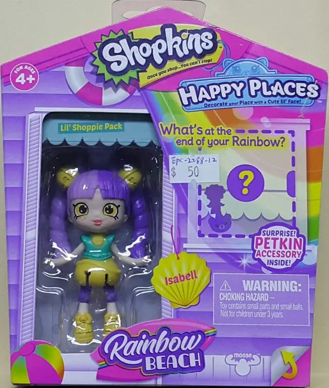 Moose 56841 Shopkins Happy Places Rainbow Beach Isabell (Epc-2288-12) L 1