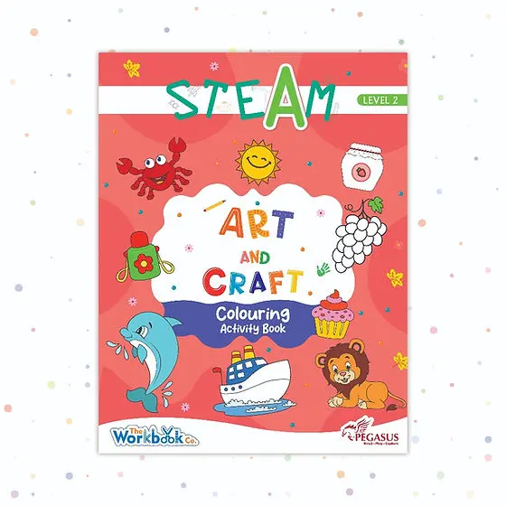 Pegasus Steam - Art & Craft - Colouring Activity Book 1