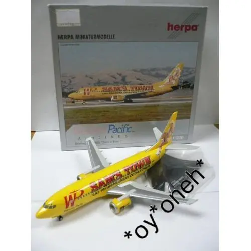 Herpa 1/200 Western Pacific Airlines "Sam's Town" Boeing 737-300 N955wp (550284) 1