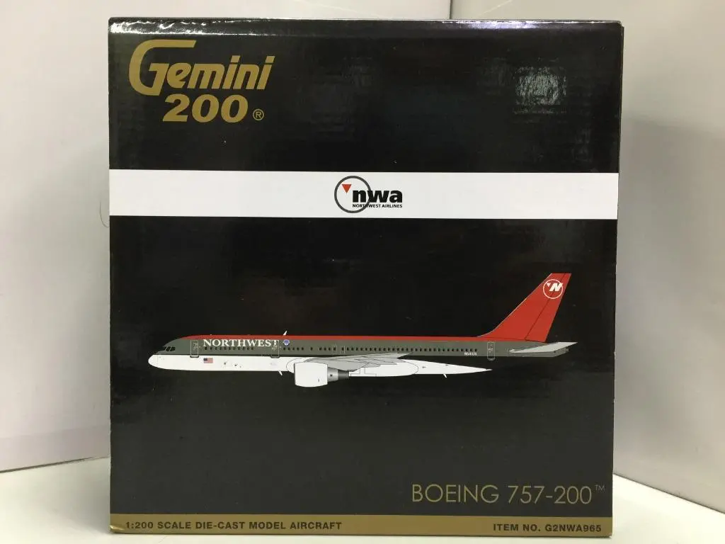 Gemini 200 1/200 Nwa Northwest Airlines Boeing 757-200 N541us G2nwa965 (20965) (P15m-154) 1