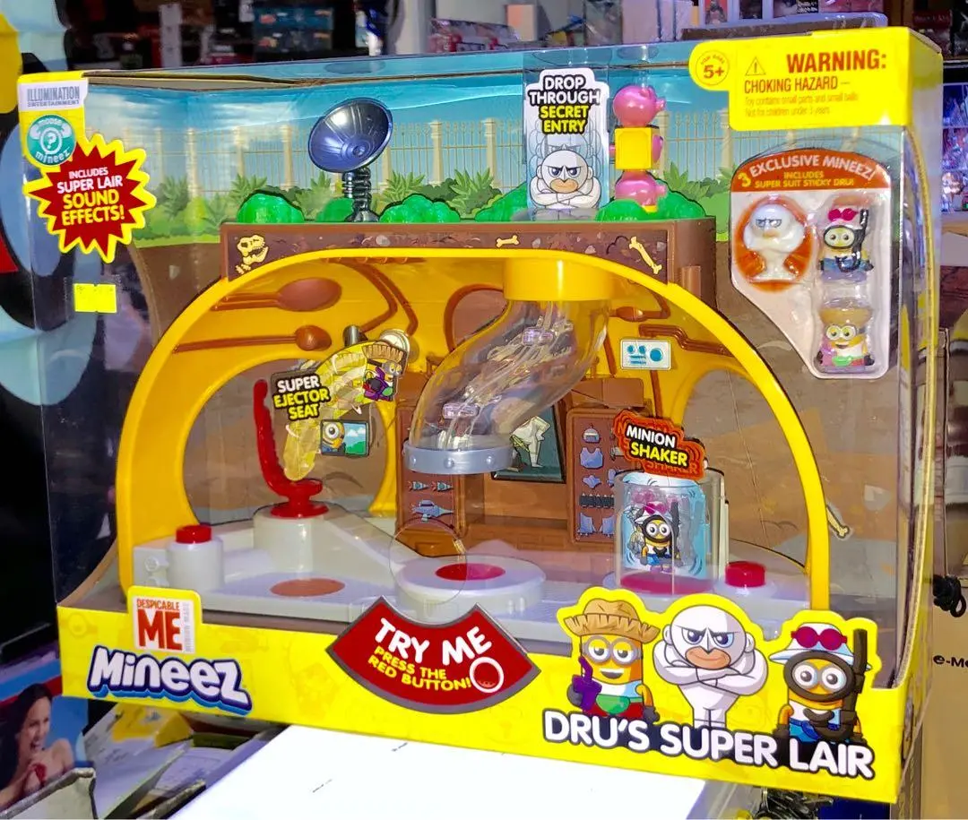 Moose 58208 Mineez Despicable Me Minion Drus Super Lair 迷你兵團 壞蛋掌門人 (Epc-1418-64) 特價發售 1