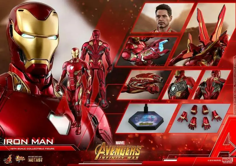 Hottoys Mms273-D23 Ironman Mk L 50 Infinity War 1/6 Tony Stark 1