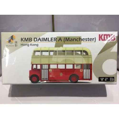 Hold----Toyeast Tiny City 56 Die-Cast Model Car Kmb Daimler A Manchester Kmb2018107 15284 (C920-165 L ) 1
