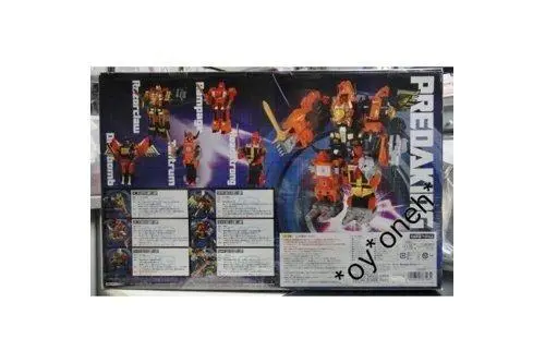 Takara Tomy Transformers 2010 Predaking 變形金剛 霹靂星 連 Crazy Devy 改件 38708 (Pa-1050T) 2