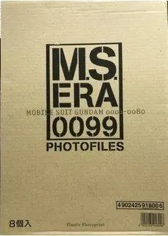 Bandai 91800 機動戰士高達 紀元0099 0001-0080 塑膠打印照片 Mobile Suit Gundam Ms Era 0099 Photofiles Plastic (Pa-0) 1