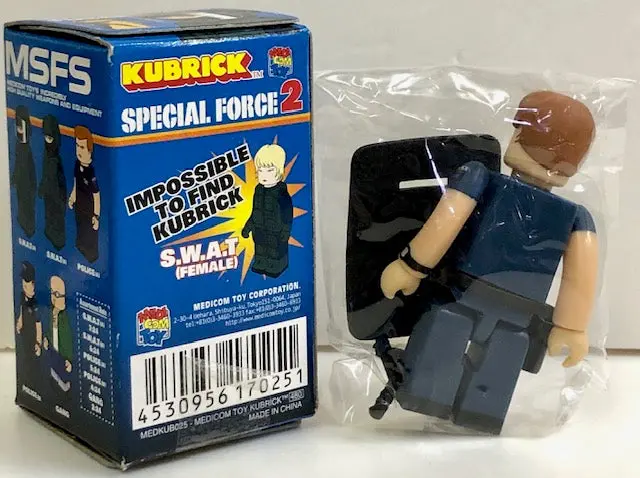 Medicom Kubrick 100% Msfs 特種部隊 Special Force 2 警察 Police (A) Spk-17025Pa 2