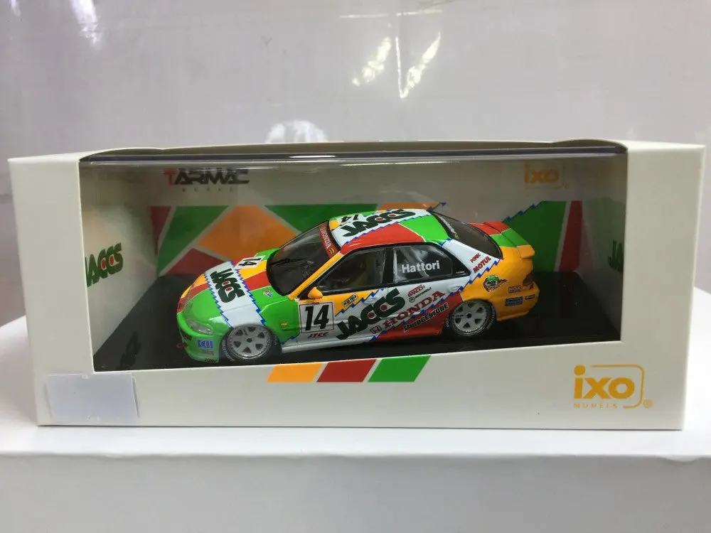Ixo 1/43 本田 思域 Honda Civic Eg9 Jaccs #14 (T02-Ja) (32131) (Piu228l) 1