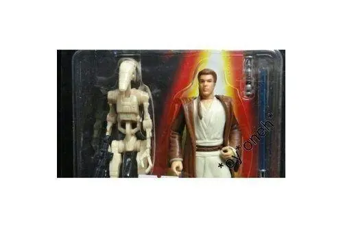 Hasbro Star Wars Ep1 Collection 1 Qui-Gon Jinn W/ Bonus Battle Droid 星球大戰前傳 魅影危機 魁剛·金 戰鬥機械人 (Buy-47342-Spk) 2