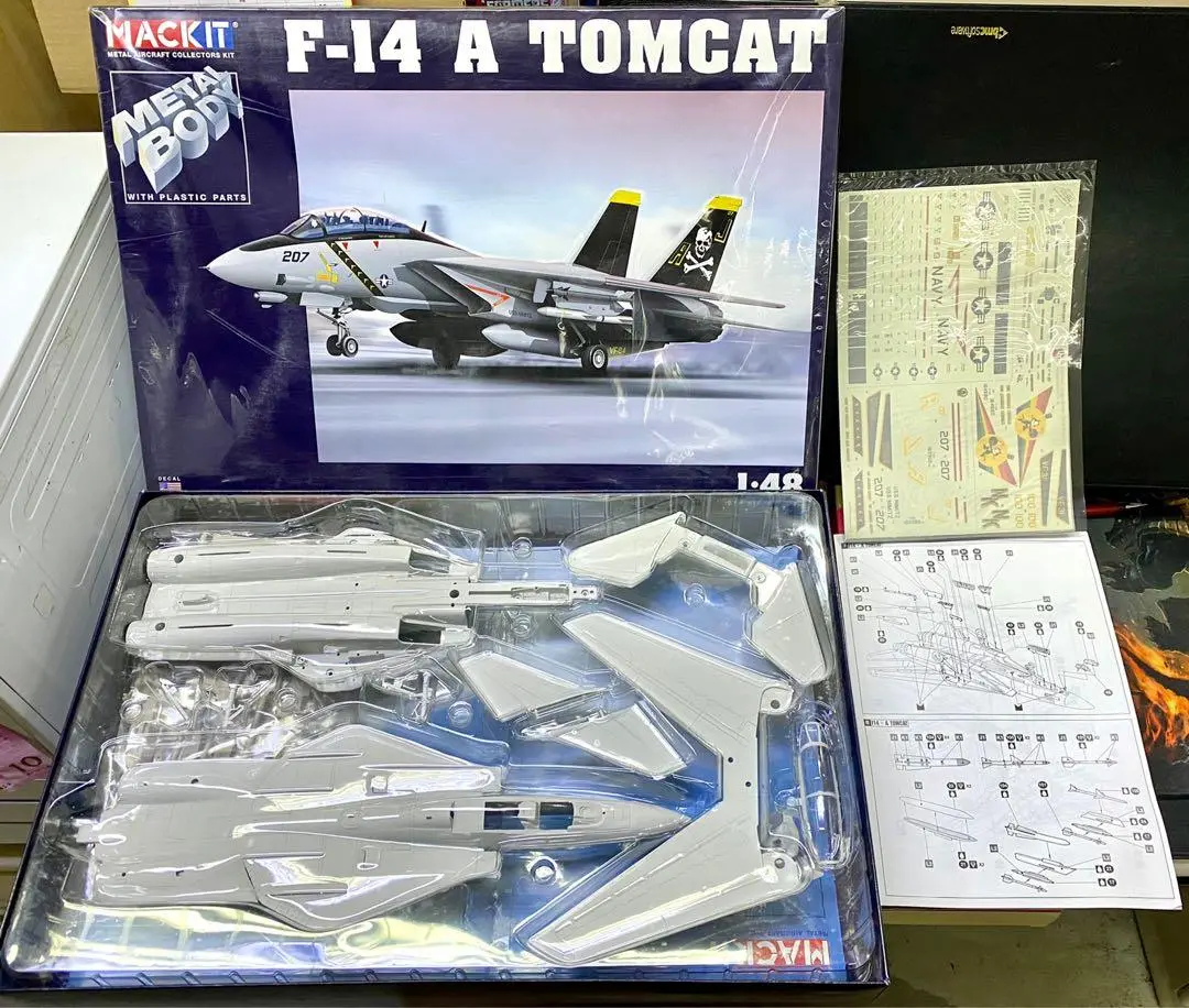 Mackit Metal Aircraft Collectors Kit 金屬模型 F-14 A Tomcat 1/48 (Buy) 1