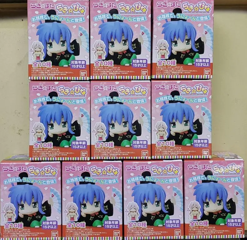 Bandai 55583 幸運星 泉此方 柊鏡 高良美幸 小早川優 柊司 盒蛋套裝 Lucky Star Lucky Bina Izumi Konata Hiragi Kagami Takara Miyuki Kobayakawa Yutaka Hiragi Tsukasa Set (Buy-Cw) L 1