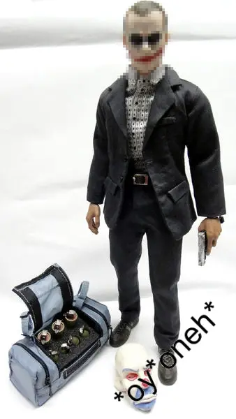 1:6 Custom Joker 小丑 打刧版 Bank Robber Suit Set Hot Toys Hottoys Dx01 / Dx11 Batman Dark Knight B33113240 1