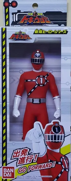 Bandai 84904 戰隊英雄系列 烈車戰隊特急者 特急1號 Sentai Hero Series Ressha Sentai Toqger Toq 1 Gou (Epc-1066-16) 存 1