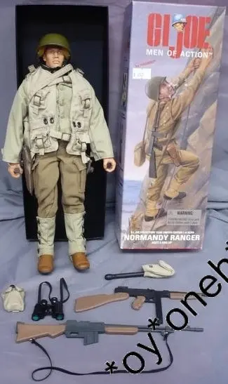Hasbro 義勇群英 Gi Joe Men Of Action Collectior's Club Limited Edition 1 Of 10,000 Normandy Ranger 98-02 1130747928 1