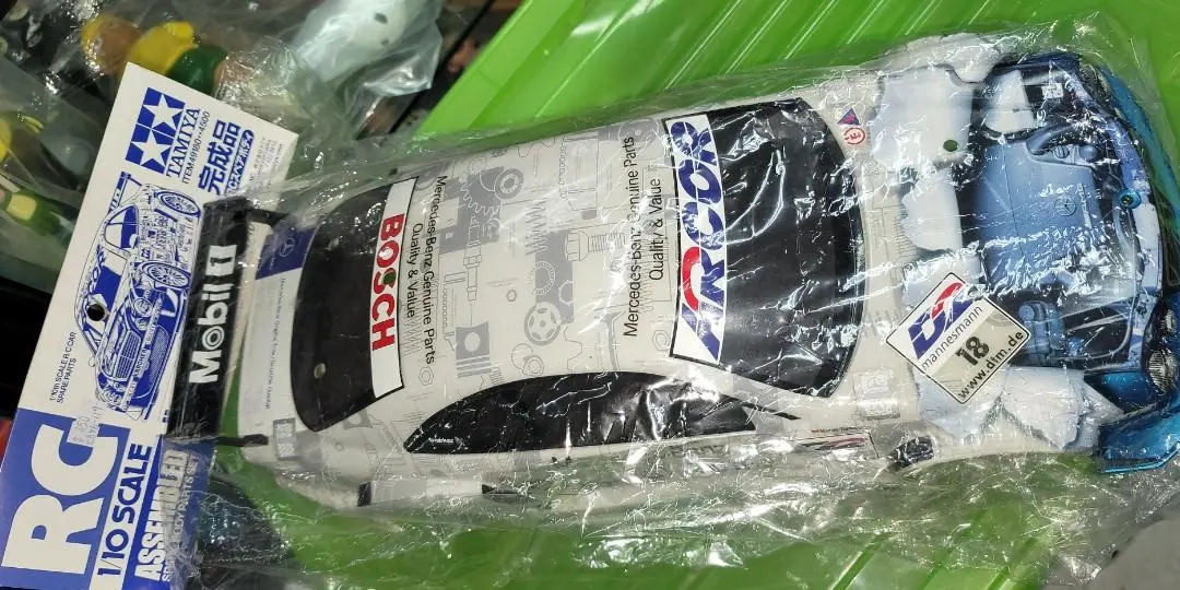 Tamiya Rc Mercedes Benz Clk Dtm 2000 1/10 遙控車用 車殼 1