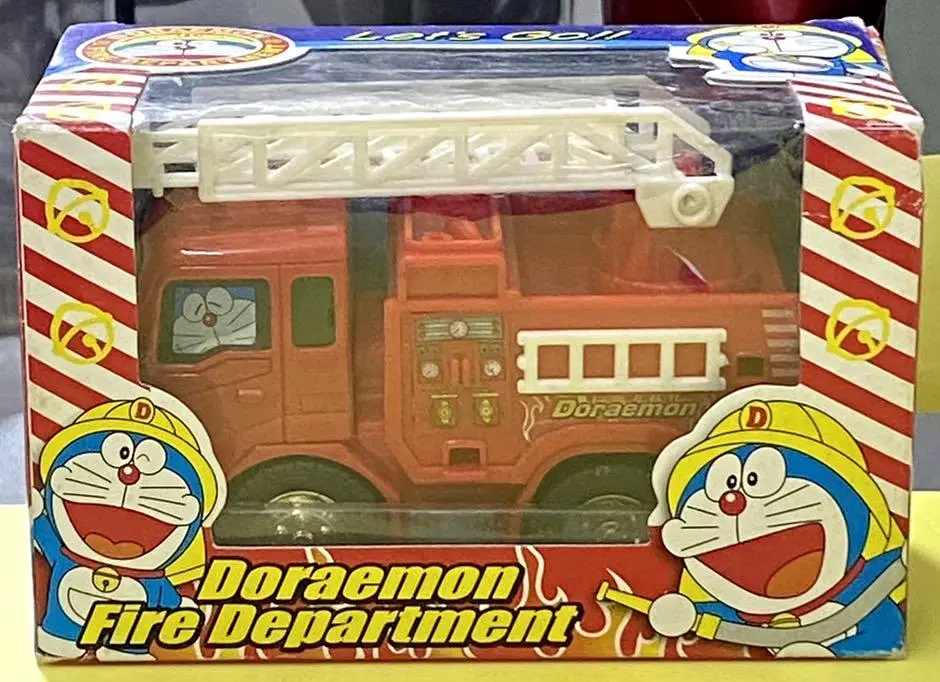 Sun Hing 多啦a夢 Doraemon Fire Department 消防車 Da32499b Fire Engine (Piu-5倉） 1
