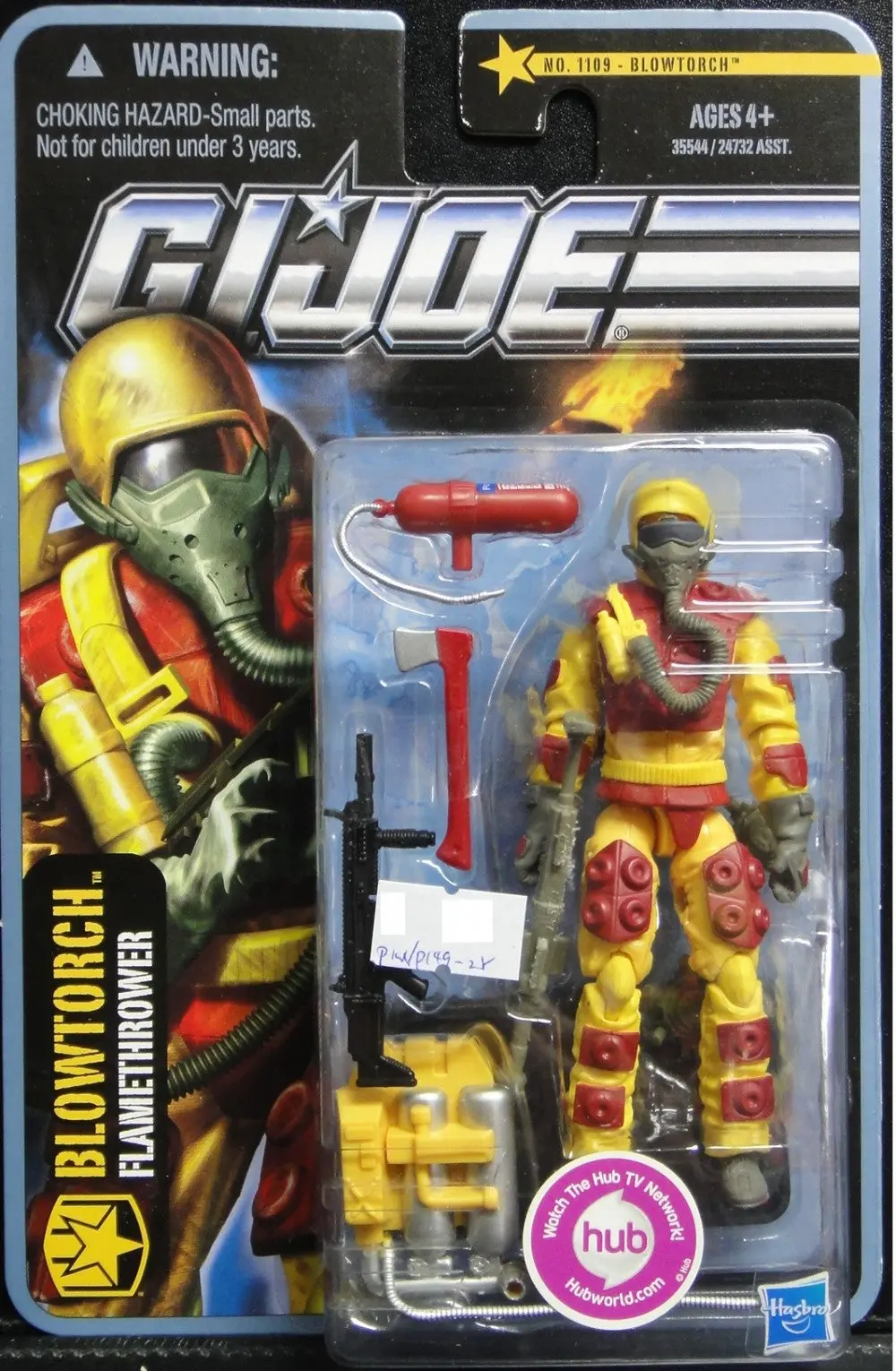 Hasbro 義勇羣英 Gi Joe Blowtorch Flame Thrower Action Figure 62587 (Piu/P-149-25) 1