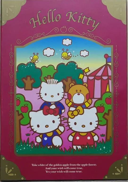 Ellon 94532-1 三麗鷗 吉蒂貓 手指布偶 吊飾 套裝 Sanrio Hello Kitty Plush Finger Puppet Mascot Set (Buy-Cw) 存 1