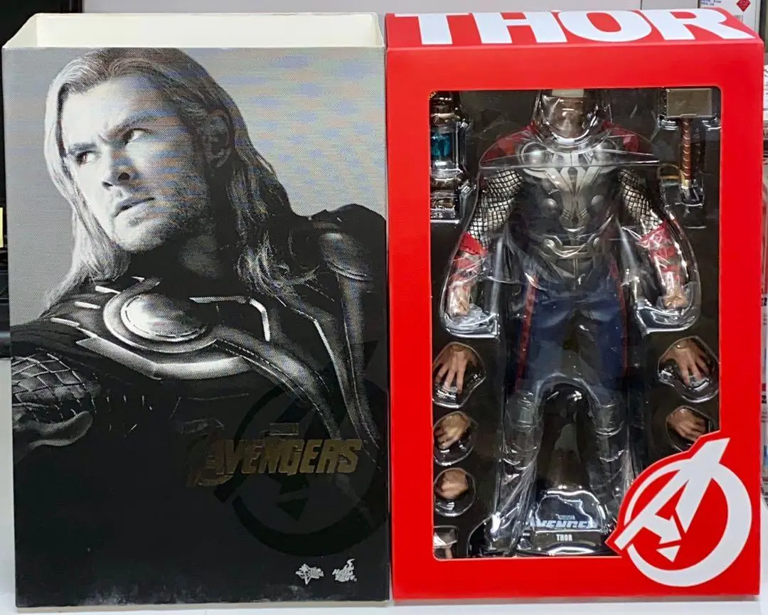 Hot Toys Mms175 Movie Masterpiece Series 1/6 Scale Limited Edition Collectible Figure The Avengers - Thor 雷神 Piu/F-252-1280/1400 1