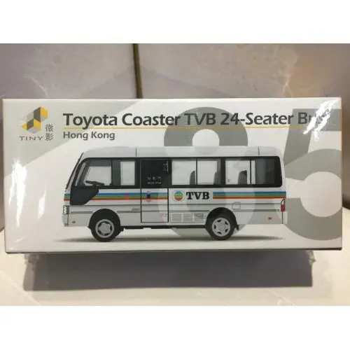 Toyeast Tiny City 85 Die-Cast Model Car Toyota Coaster Tvb 24-Seater Bus Atc64089 11250 (C920-171) 1