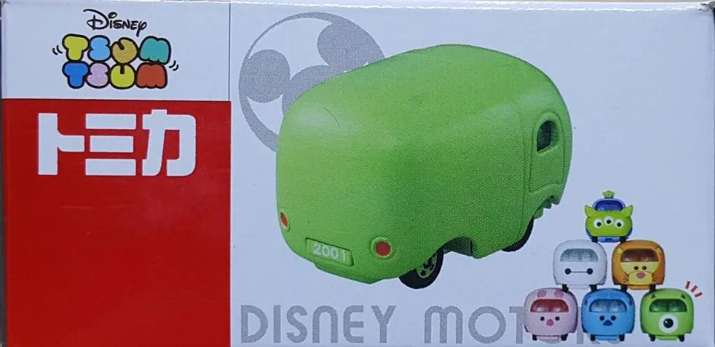 Takara Tomy 84421 Tomica 迪士尼松松 怪獸公司 大眼仔 米高華素基 Disney Motors Tsum Tsum Monsters Inc Mike Michael Wazowski Tsum (Epc-737P-13) 2