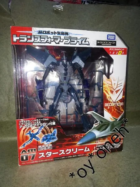 Takara Tomy 變形金剛 領袖之路 狂派 航空參謀 星星叫 Transformers Prime Am07 Starscream With Arm Micron 43788 (Man-153) B26822480 1