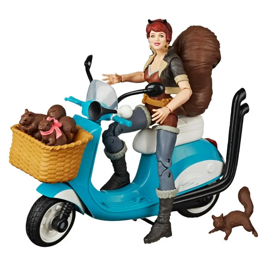 Marvel Legends Series 6-Inch Collectible Action Figure Unbeatable Squirrel Girl Toy, Premium Design 1