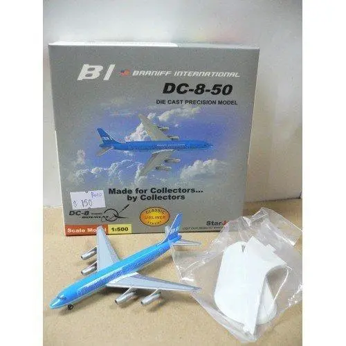 Starjets 1/500 Bi Braniff International Mcdonnell Douglas Dc-8-50 75085 (Piu10) 1