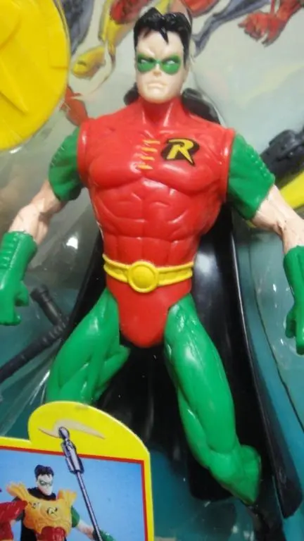 Hold - Kenner 63806 蝙蝠俠 完全正義 羅賓 Batman Total Justice Robin With Spinning Razor Disc And Battle Staff (倉) 2
