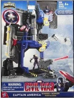 Hasbro 40077 復仇者聯盟 美國隊長 Marvel Avengerscivil War Miniverse Bunker (Epc-1107-40) 1