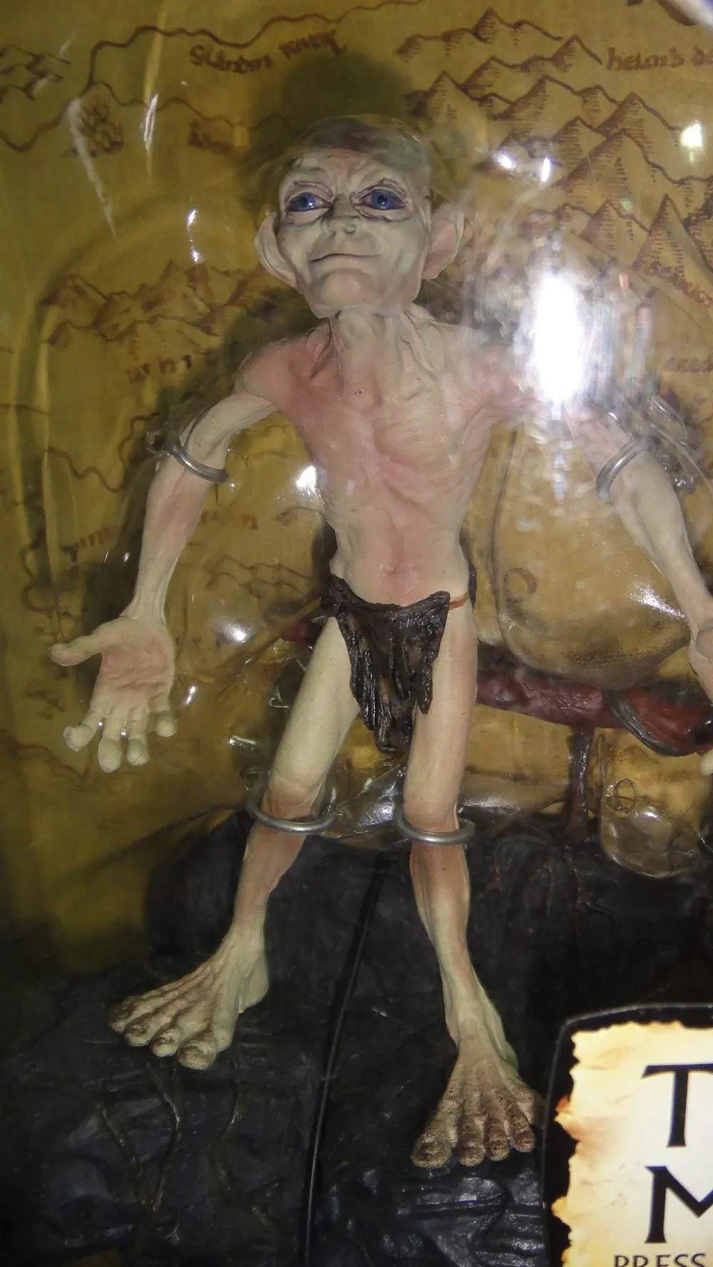 Toy Biz 魔戒三部曲 王者再臨 史麥戈 咕嚕 安迪薛堅斯 The Lord Of The Rings The Return Of The King Smeagol With Authentic Movie Phrases Gollum Andy Serkis (Lotr-81112) 1140676617 2