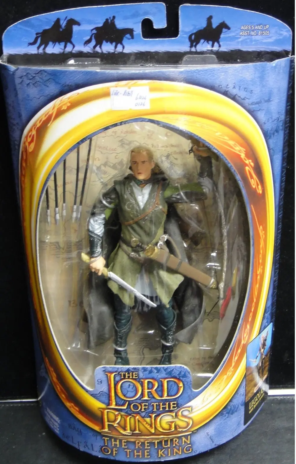 Toy Biz 魔戒三部曲 王者再臨 勒苟拉斯 奧蘭度布林 The Lord Of The Rings The Return Of The King Legolas With Rohan Armor Orlando Bloom (Lotr-81509) B31260126 1