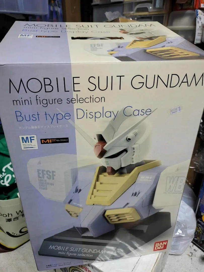 Gundam Bust Type Display Case  Rx-78-2 Mini Figure Selection Mf 1