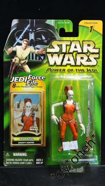 Hasbro 星球大戰 Star Wars Power Of The Jedi Aurra Sing Bounty Hunter (Buy-84584-Spk 倉) B32184682 1