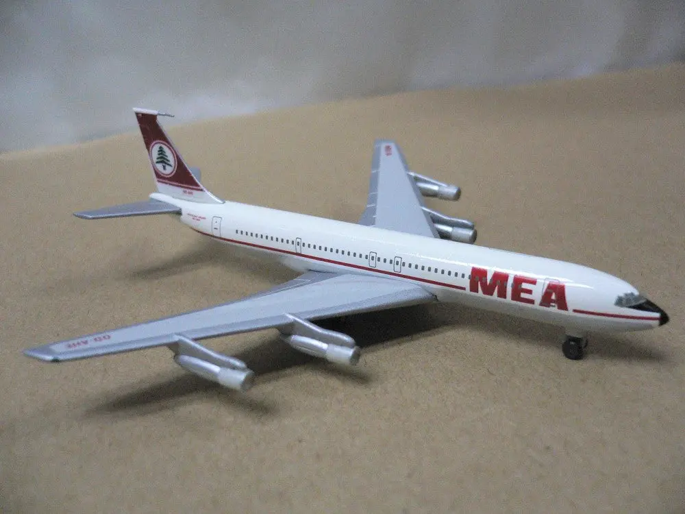 Herpa Wings 1/500 Aviation Center Wings Alliance Exclusive Models Mea B707-323C (511674) Od-Ahe (Pa0) 2