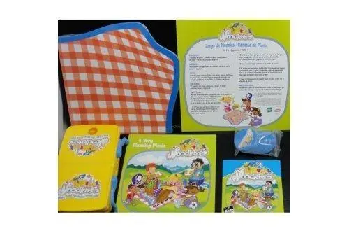 Hasbro Noodleboro Learning About Manners Picnic Basket Game 30298 (Pa-0H) 2