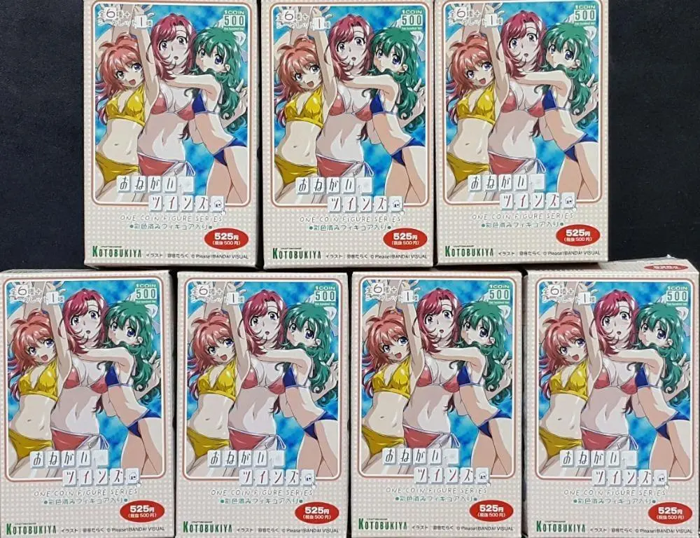 Kotobukiya 89098 壽屋 拜托了 雙子星 一枚硬幣人物系列 宮藤深衣奈 小野寺樺戀 風見瑞穗 織部椿 四道晴子 森野莓 別色版 連 隱藏版 盒蛋套裝 Please Twins One Coin Figure Series Miyafuji Miina Onodera Karen Kazami Mizuho Oribe Tsubaki Shidō Haruko Morino Ichigo Variants With Secret Set (Buy-Mc) 存 1