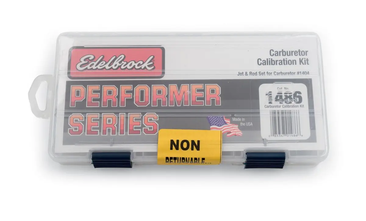 Edelbrock Performer Carburetor Tuning Kit For Performance Calibration - 1486 1