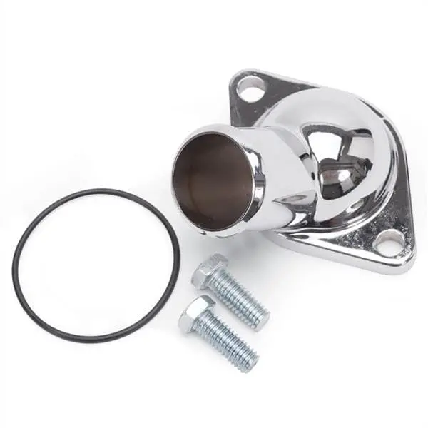 Edelbrock 4809 Aluminum Water Neck – High-Flow Radiator Inlet Fitting 1