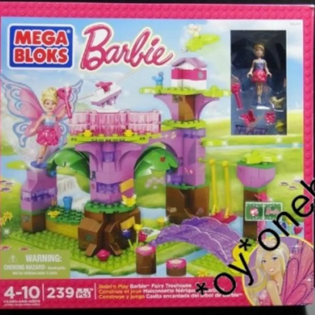 Megabloks Barbie Fairy Treehouse 芭比花仙子的樹屋 80258 (Piu/Kw24-105) 1