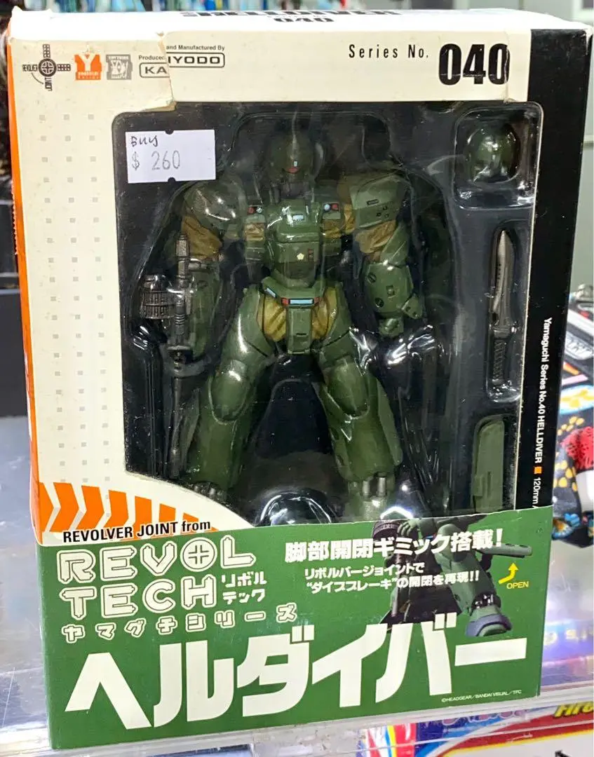 Kaiyodo 01162 山口式 機動警察 赫爾達巴 Revoltech Yamaguchi Seires 040 Patlabor Arl-99 Helldiver (Buy) 1