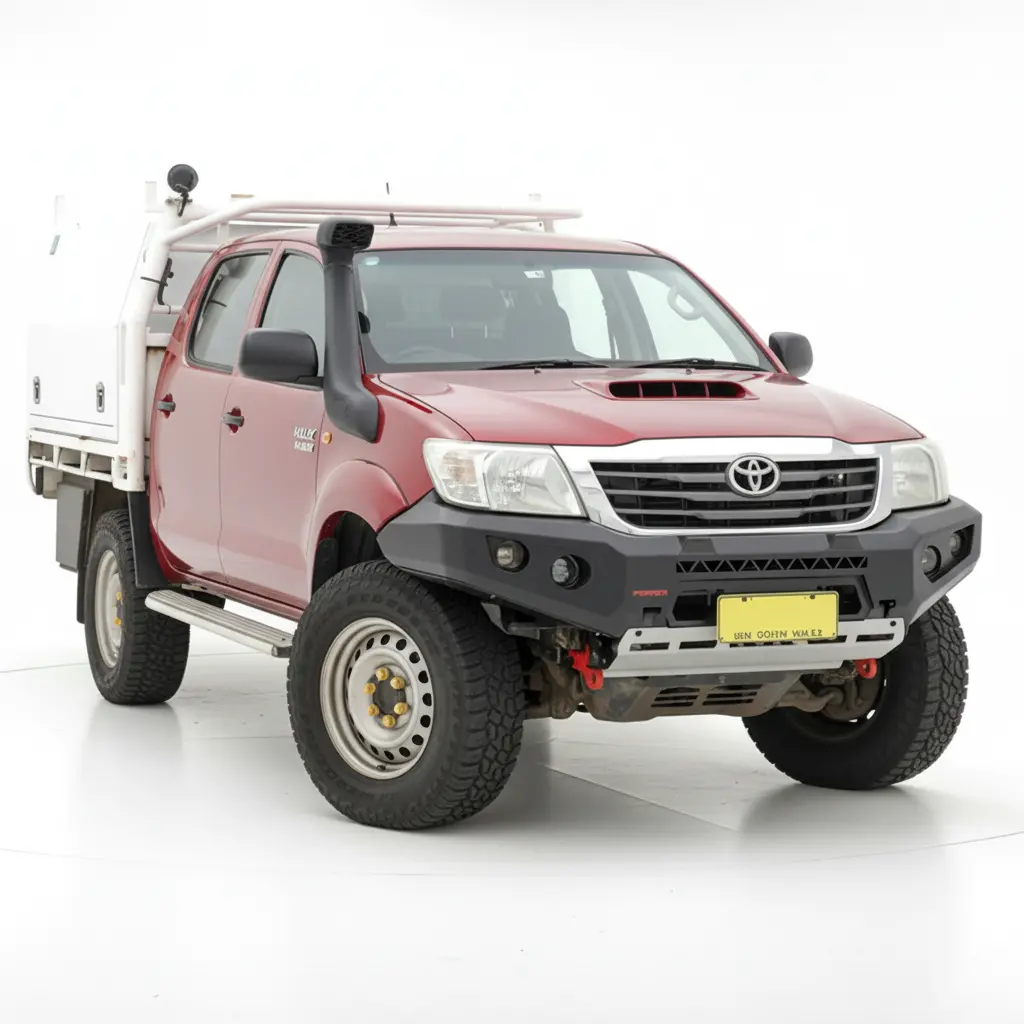 N70 Hilux Bullbar No Loop (04/2005 - 07/2011) Rockarmor Gt Bumper 1