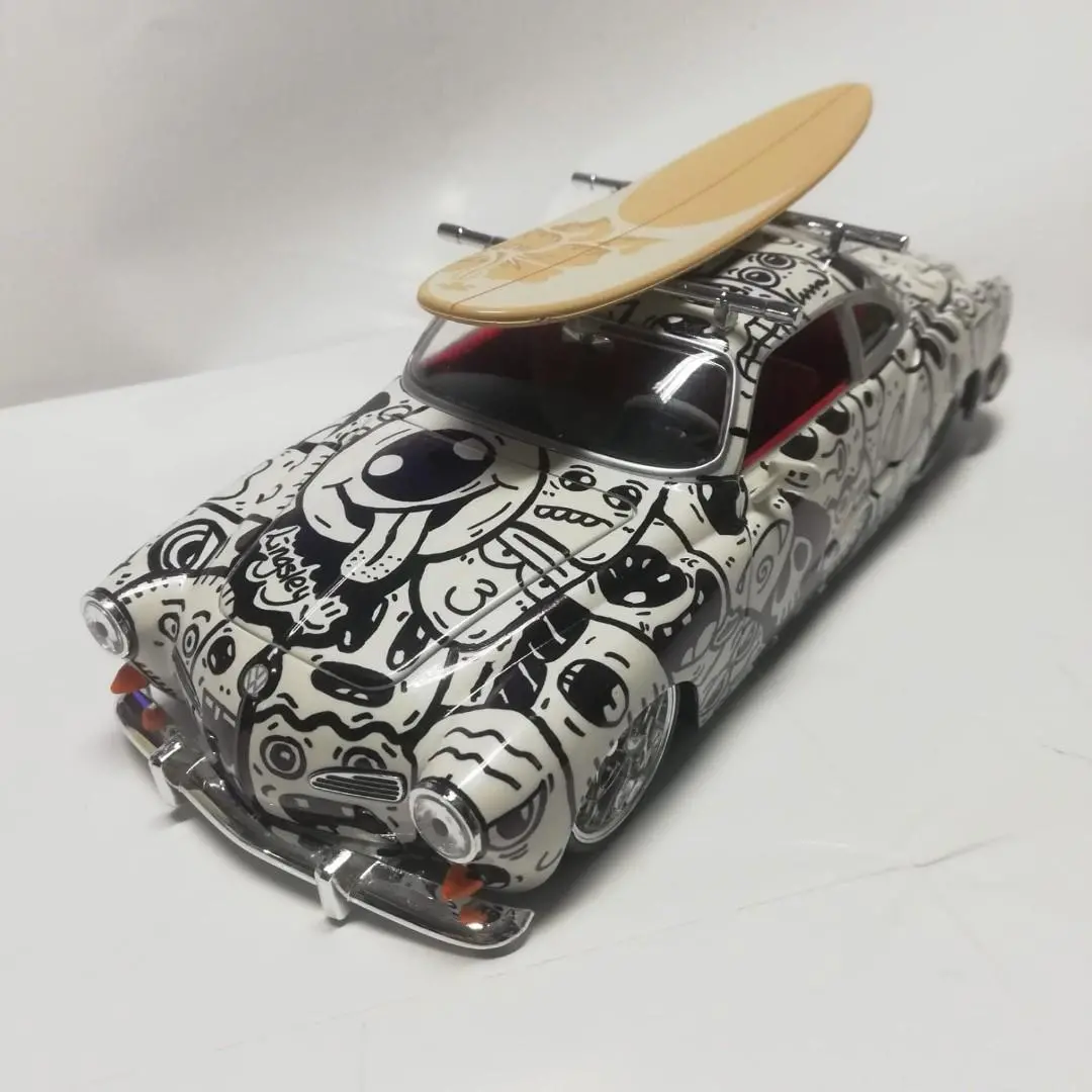 多木林森先生作品 1/24  福士車vw 自家繪畫 1