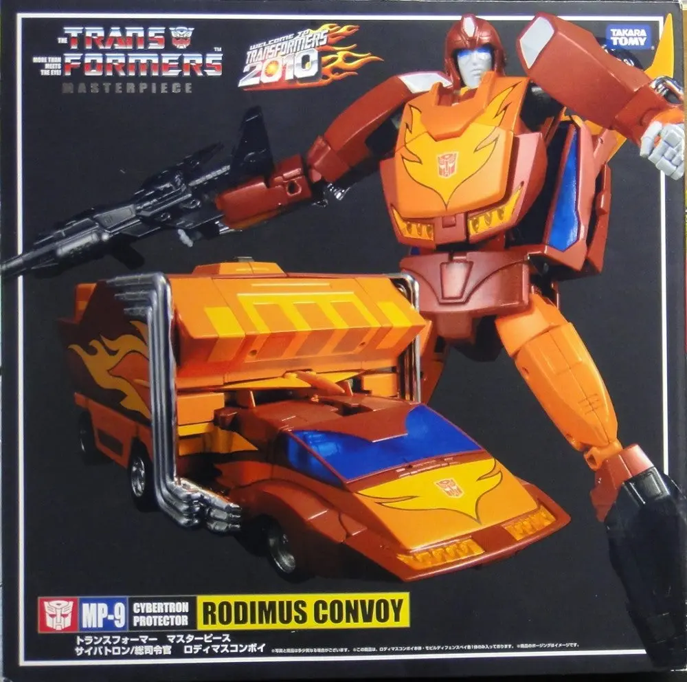 Takara Tomy Transformers Masterpiece Mp-09 Mp-9 Cybertron Protector Rodimus Convoy First Edition 變形金剛 博派 總司令官 洛迪文 初版 34240 (Toy-331-1054T) 1