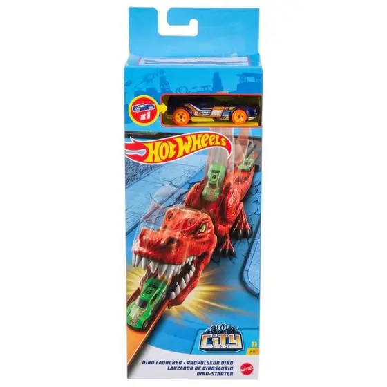 Hot Wheels City Nemesis Dino Launcher Playset For Kids Ages 4 And Up 1