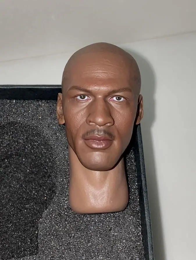 全新 1/6 Toys Custom Hot Movie 散件 米高 佐敦 Michael Jordan 頭雕 Head Sculpt (Piu/F-303-220) 1