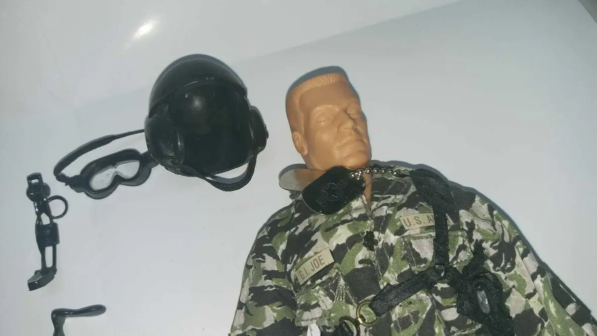 Hasbro 1/6 G.I. Joe ( Gi Joe ) 美國陸軍坦克指揮官 U.S. Army Tank Commander Test Shot Prototype Factory Sample ( Error Sample) 原型 工廠樣品(錯誤樣品) 2
