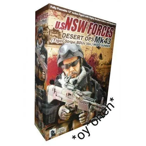 1/6 Hot Toys Nsw Force Mk43 Mod 1 Gunner(金沙虎版)(Desert Tiger)12吋公仔 (Piu/F116-1229)B10302087 1