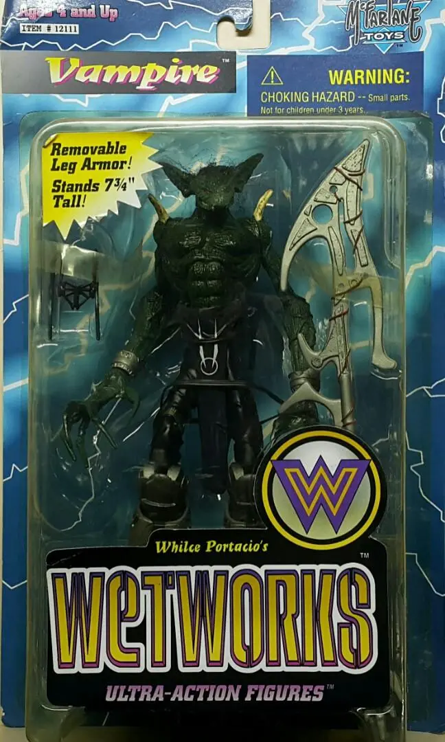 Mcfarlane 12111 吸血鬼 別色版 Whilce Portacio's Wetworks Ultra Action Figures Vampire Variant Color (Buy) L 1