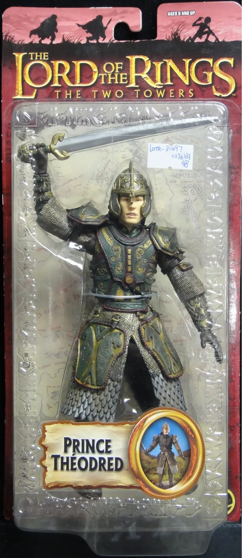Toy Biz 魔戒二部曲 雙城奇謀 希優德王子 巴里斯豪斯錘維 The Lord Of The Rings The Two Towers Prince Theodred Paris Howe Strewe (Lotr-81497) 1127613148 1